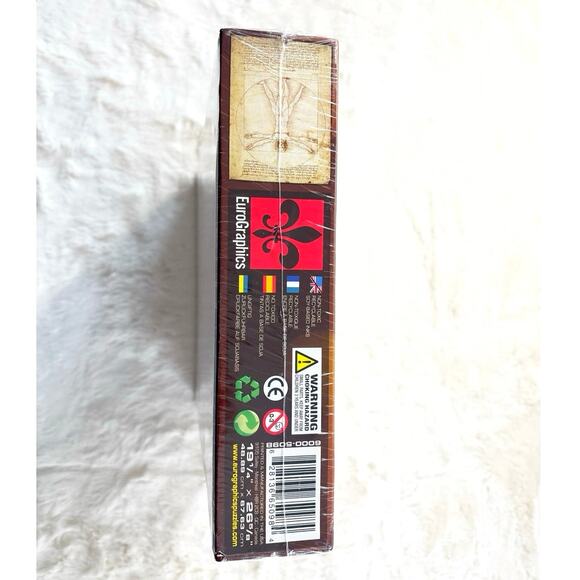 NIB EuroGraphics Leonardo da Vinci The Vitruvian Man 1000-Piece Jigsaw Puzzle - Picture 3 of 4